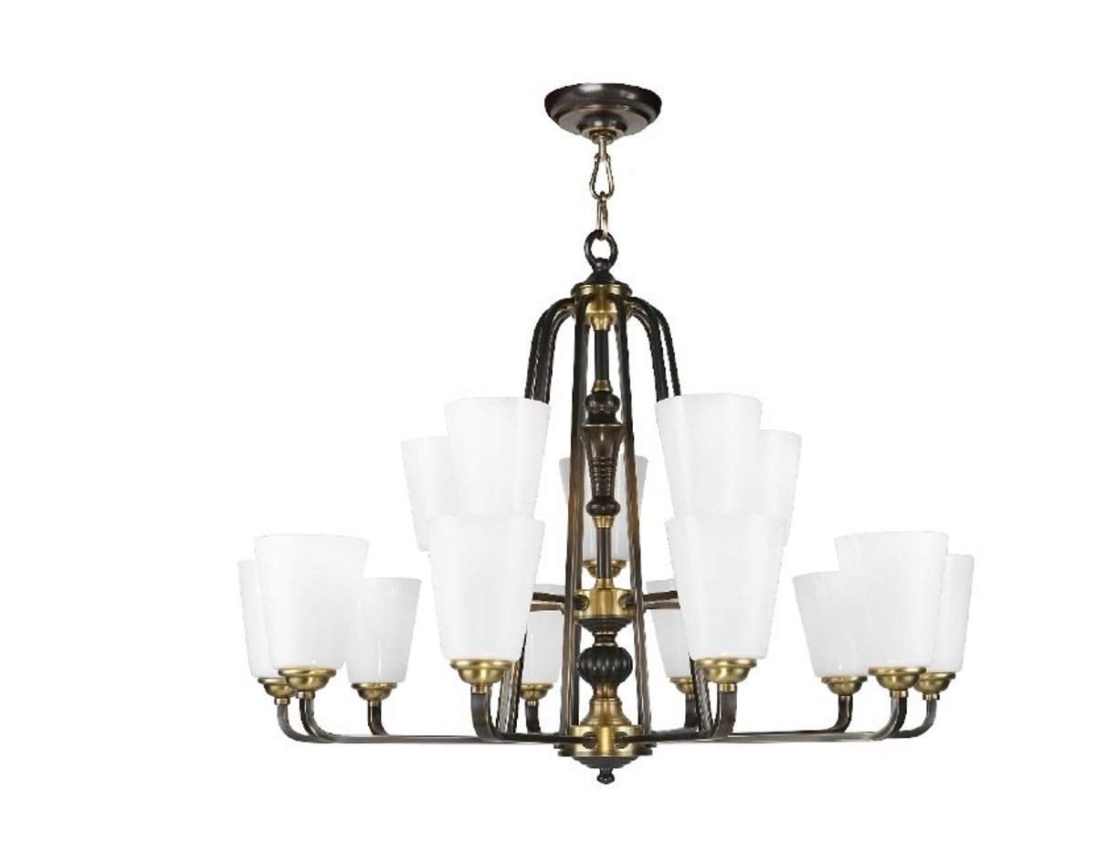 Gouden Hanglamp Aster 80339/B+10+5 - Klassiek Design
