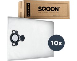 SQOON® Stofzuigerzakken Geschikt voor Nilfisk Alto / WAP / KEW AERO 20/25/26 Series - 10 Stuks