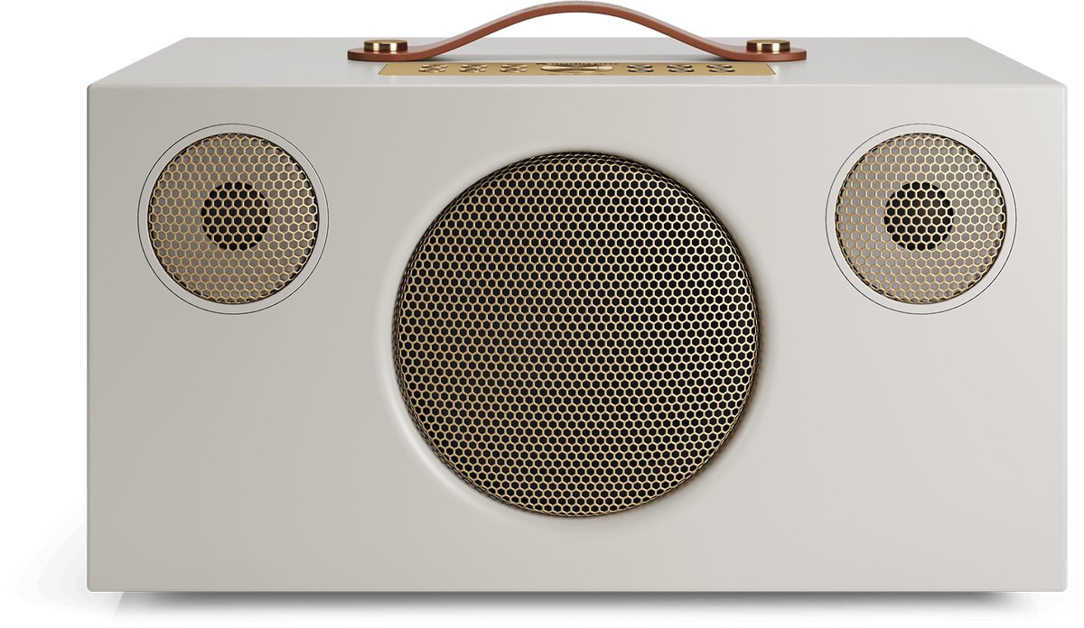 Audio Pro C10 W Classic Smart Multiroom Actieve Luidspreker - Audio Pro Multiroom (Linkplay) - Ruimtecorrectie - 6 Presets - Zand