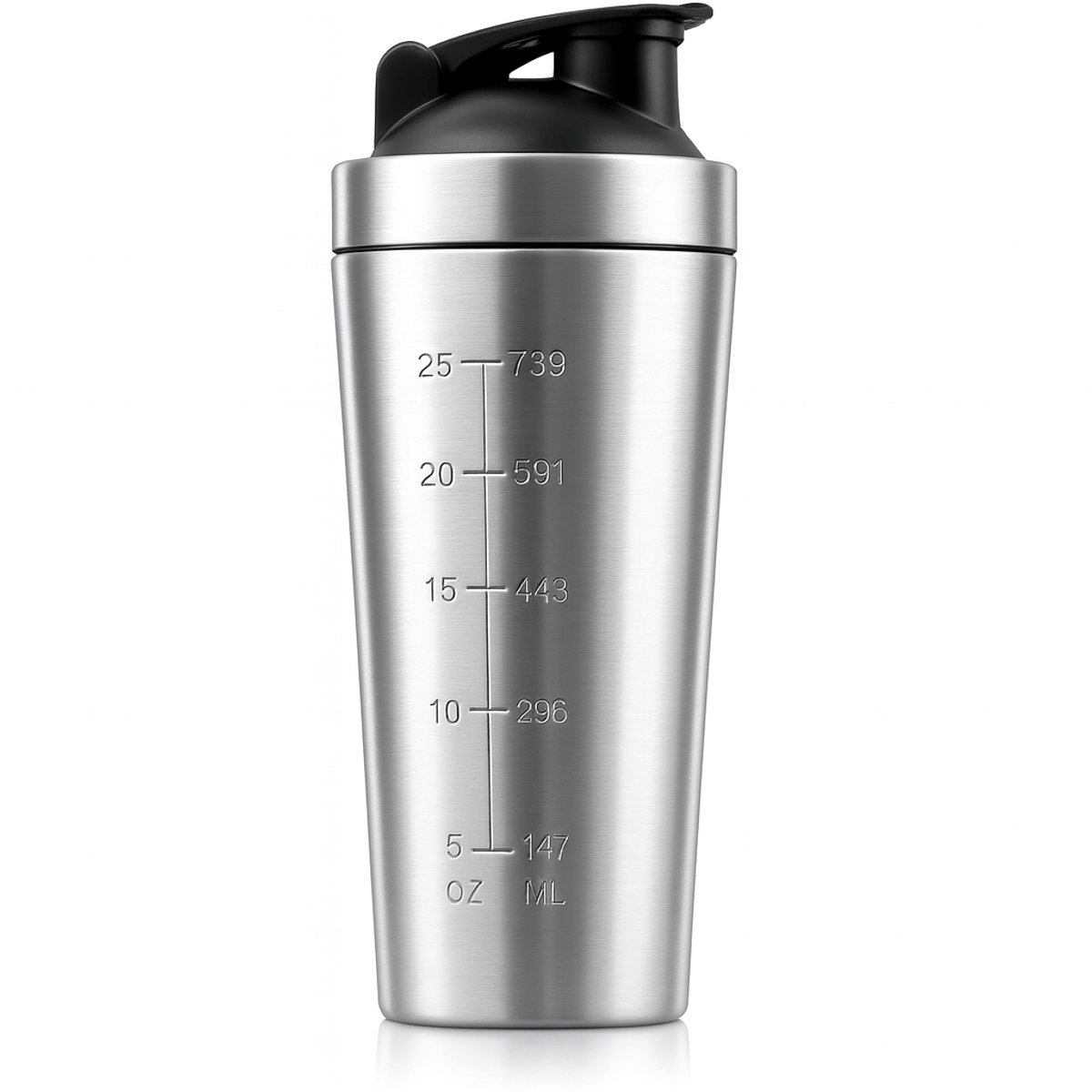 My Green Deal – RVS Shakebeker 800ml – Protein Shaker met Mixerbal – Herbruikbare Duurzame Shaker – Shakebeker met Mixer