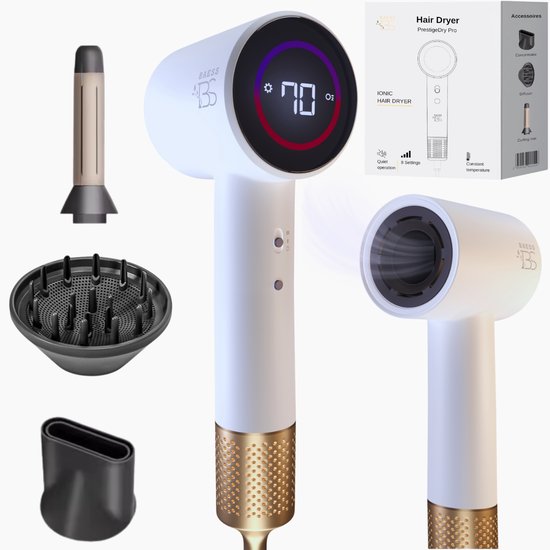 Afbeelding van BAESS Föhn met Diffuser - Ionische (EAN: 8721008541327)