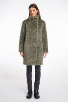 Rino&Pelle damesjas - Ena teddy jas - groen