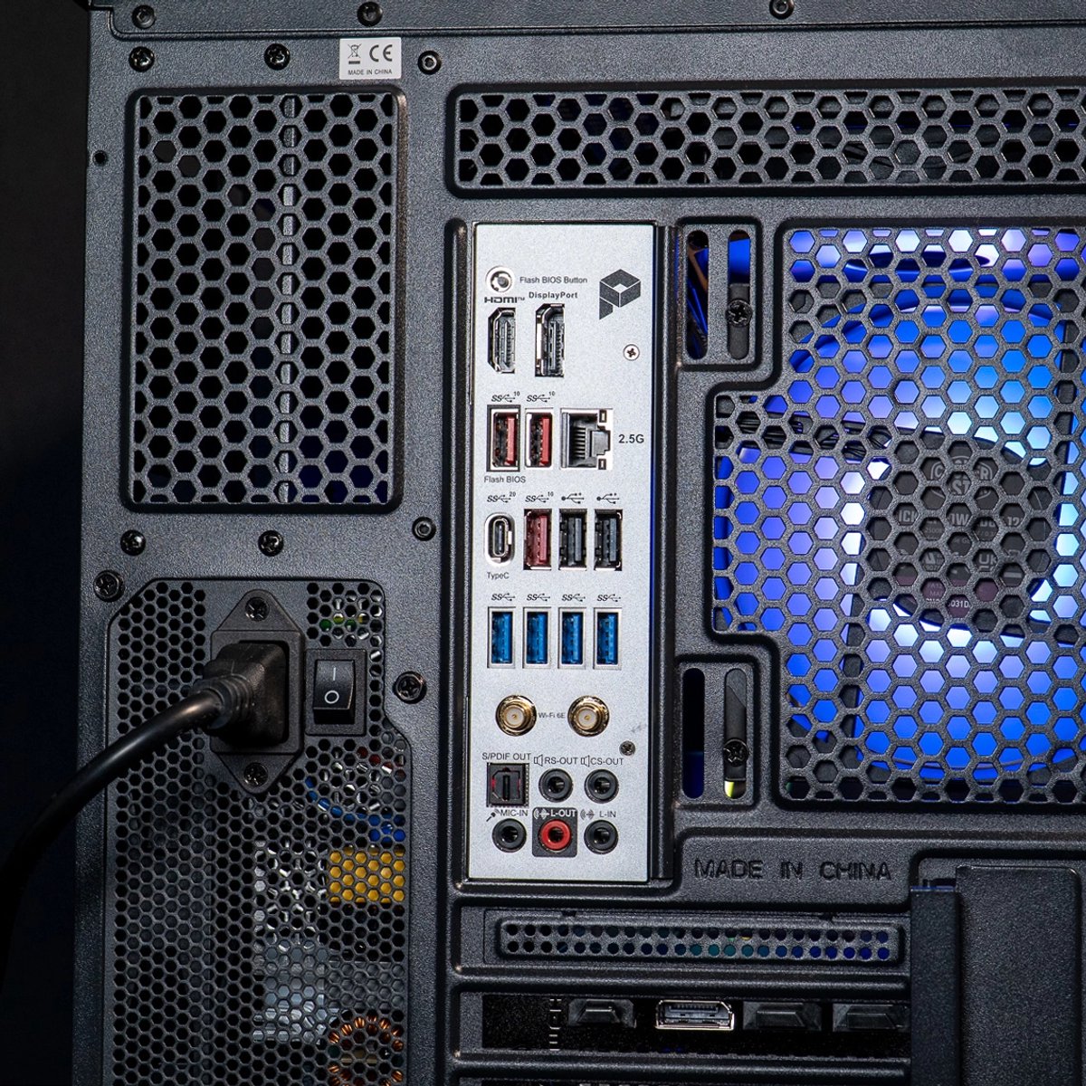 FlowUP Challenger Gaming PC met AMD Ryzen 7 7800X3D - afbeelding 3