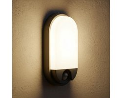 Merk niet opgegeven Buitenlamp met PIR-Bewegingssensor en Warm Wit Licht - Energiebesparend en Weersbestendig