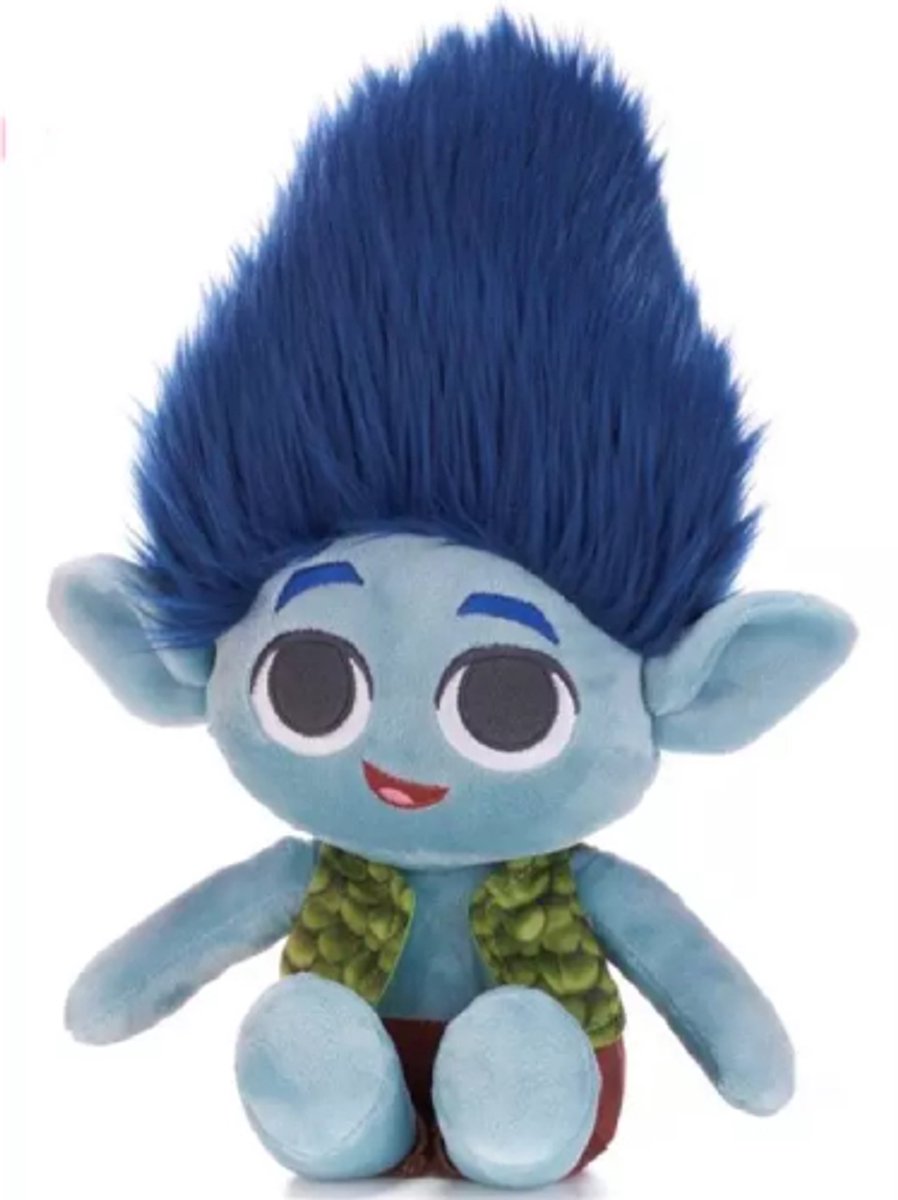 Branch - Trolls Band Together Pluche Knuffel 35 cm - Speelgoed Knuffels voor Kinderen Jongens Meisjes - Trolls Movie Plush Toy