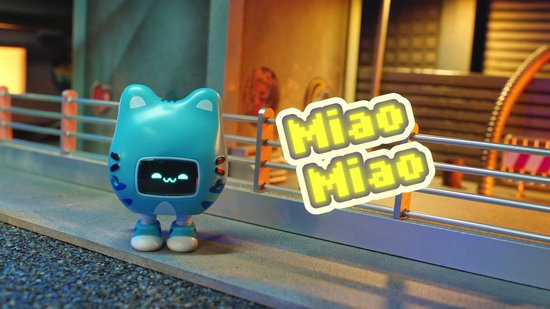BEEPBOOP – Compagnon Interactif évolutif Avec 4 Mini-jeux, écran Couleur 80x40 Pixels – Modèle Flamme – Dès 6 Ans