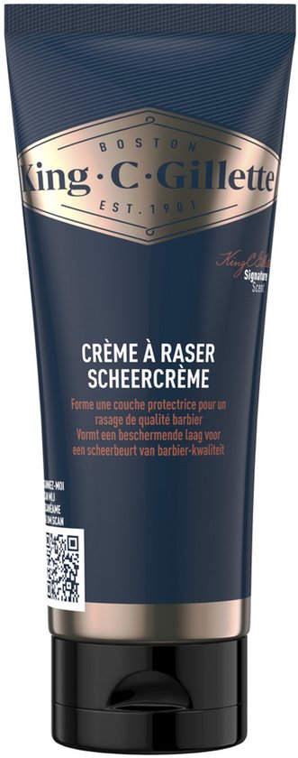 King C. Gillette scheercrème – 175ml