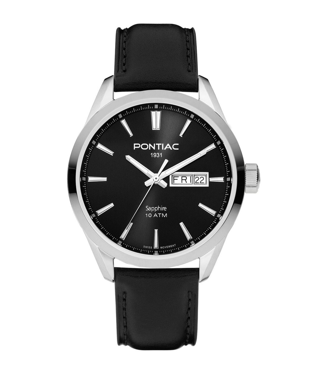 Pontiac Victor P20114 Herenhorloge 42mm