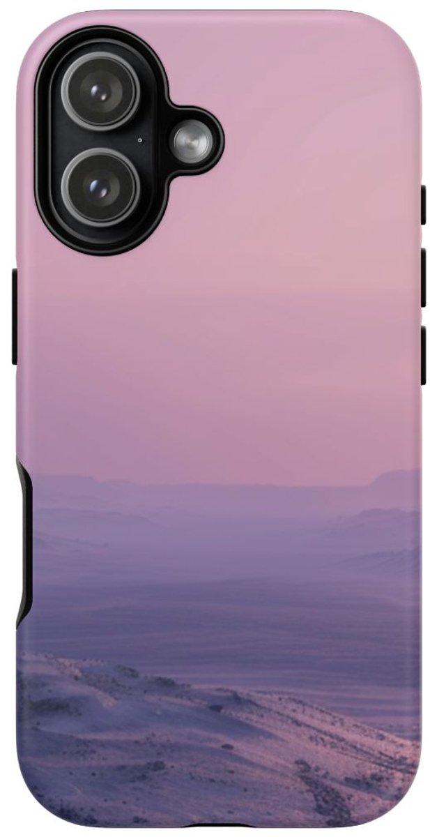 Buitenaards Landschap met Twee Zonnen – Telefoonhoesje Geschikt voor iPhone 17