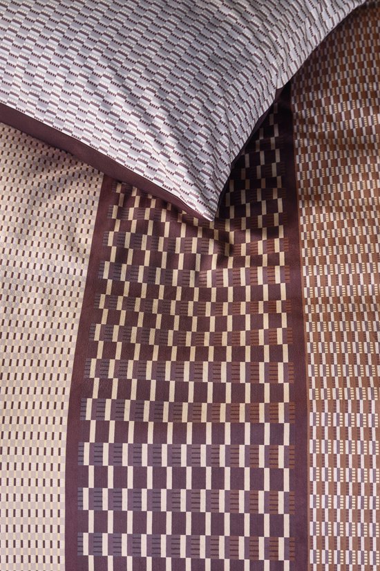 Beddinghouse Yuval dekbedovertrek - Lits-Jumeaux - 240 x 200/220 cm - Terra van Merkloos — afbeelding 4