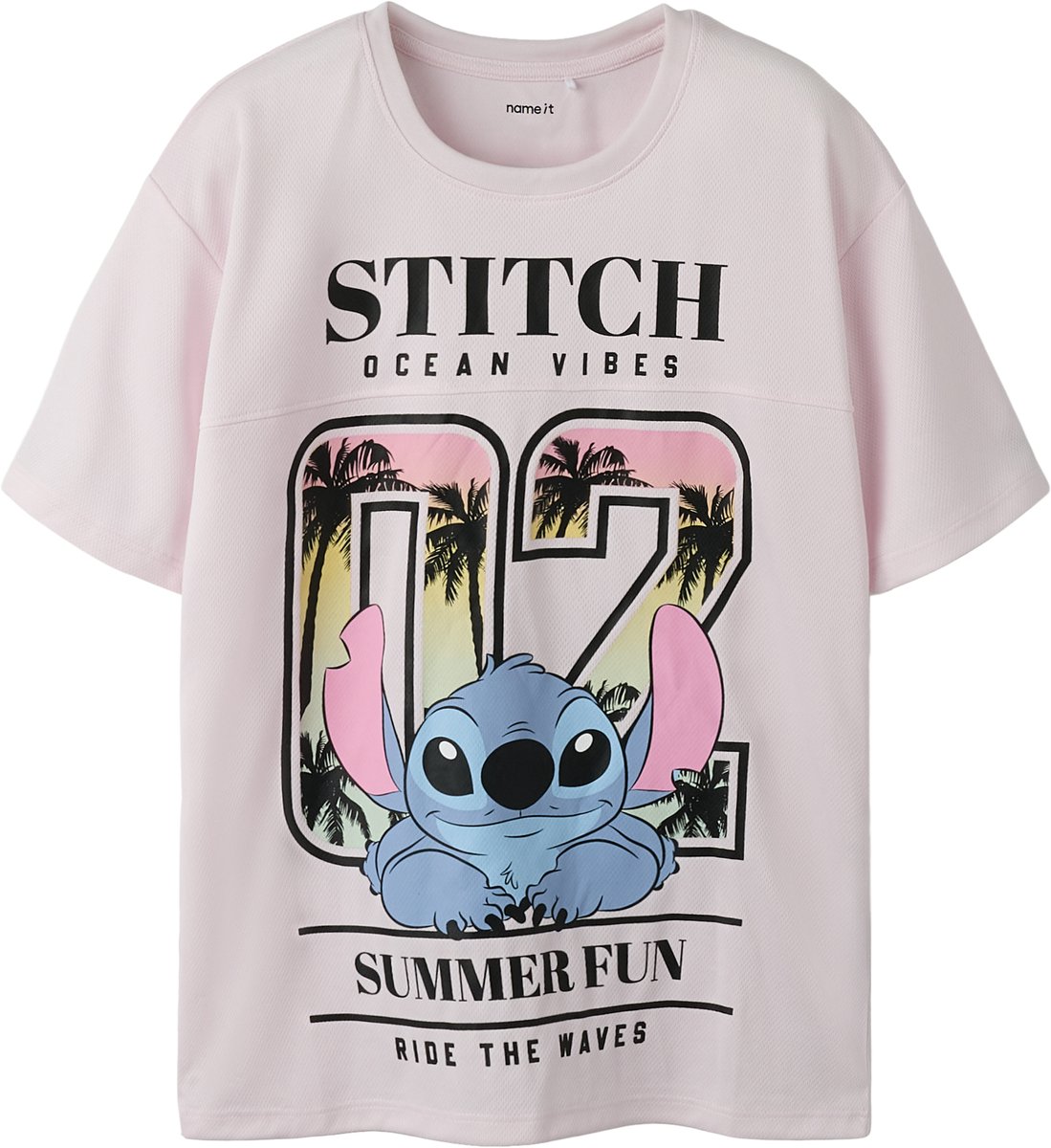 NAME IT - NKFAFTURI STITCH SS RLX TOP WDI - Meisjes - T-shirts