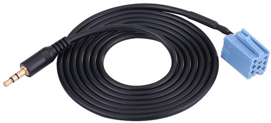 thumbnail image 2 of HQRP Blaupunkt To 3.5mm Audio Aux Cable For Dodge Sprinter With Becker BE7077 Radio 2 of 5