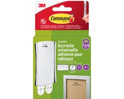 3M Command universele plakspijker XL zilver