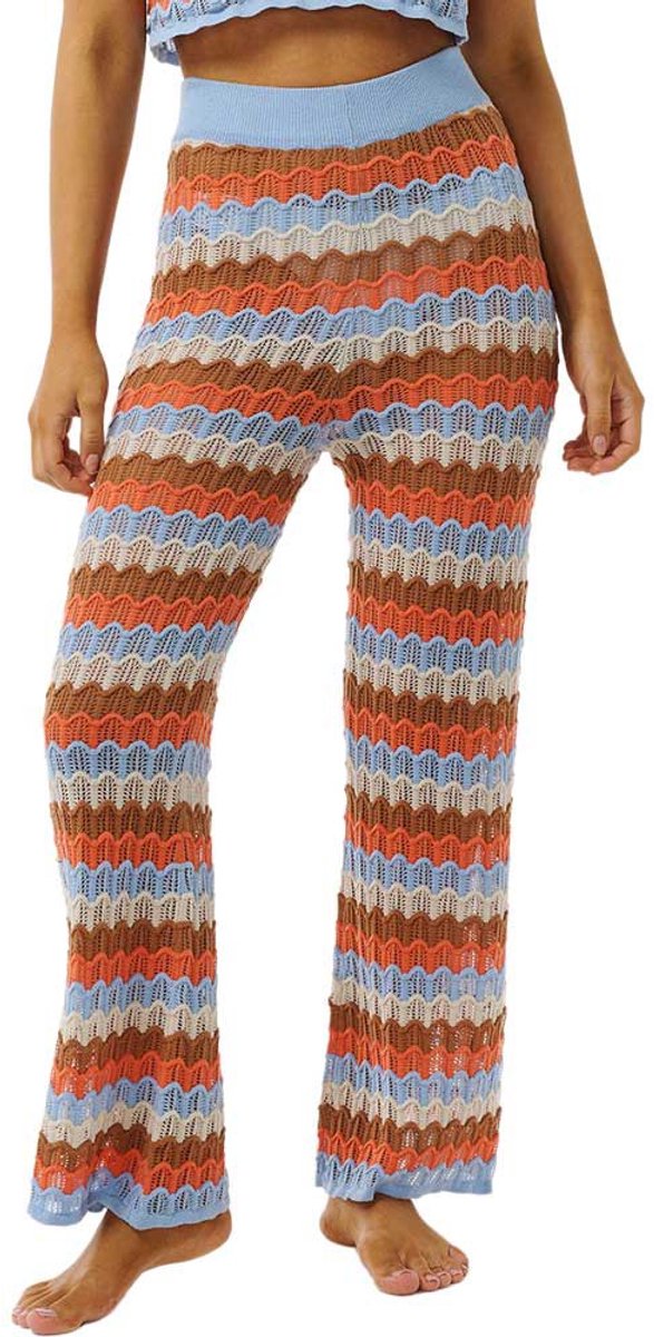 Santorini Sun Crochet Pant Multi Multicolor
