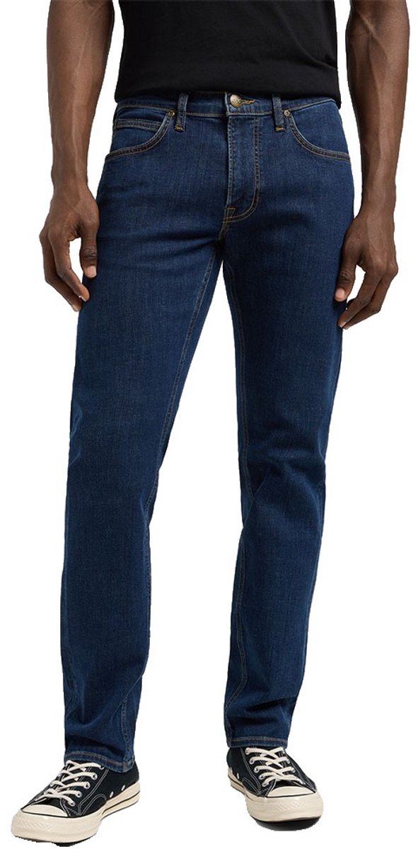 Lee Daren True Straight Fit Spijkerbroek 30 30 Man Dark Ocean