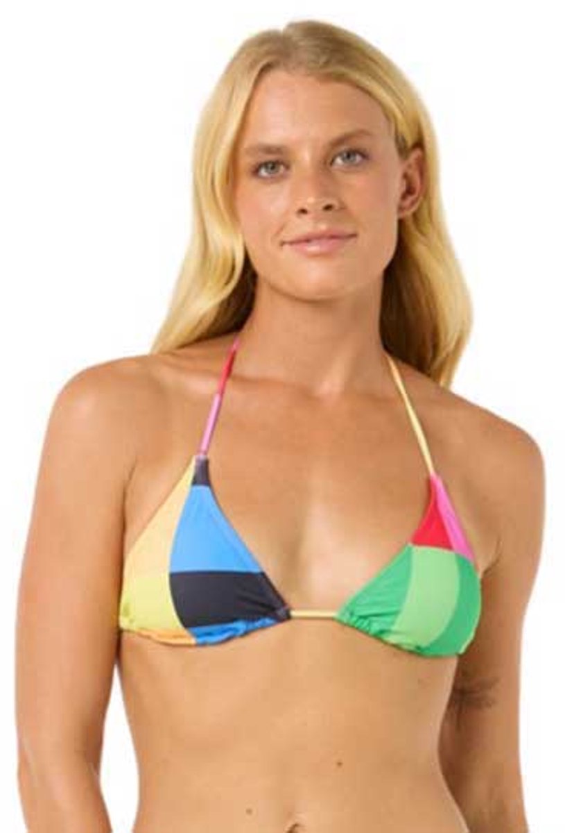 Rip Curl Las Dalias Sliding Triangle Bikinitop Veelkleurig S Vrouw Multico