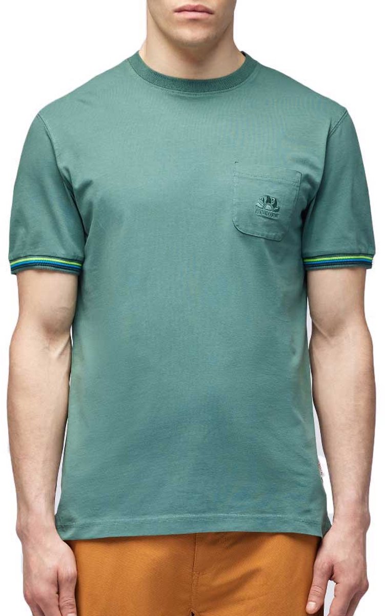 Sundek T-shirt Met Korte Mouwen Groen M Man