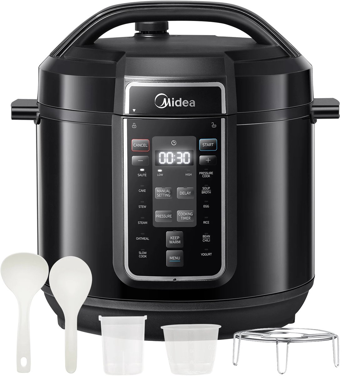 Studio Lyma Multicooker - Slowcooker - Crockpot - Rijstkoker - Yoghurtmaker - Snelkookpan - 9 Functies - 12 Programma's - Met timer