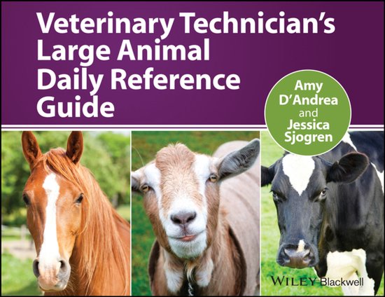 Veterinary Technician's Large Animal Daily Reference Guide - cover