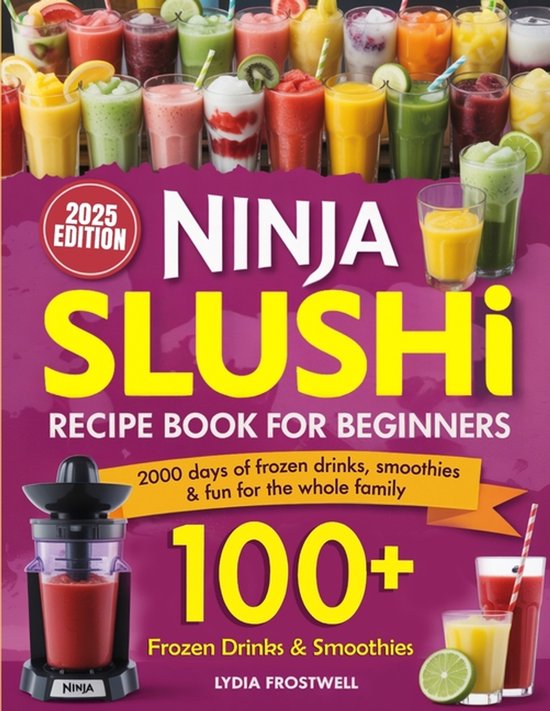 Ninja Slushi Recipe Book for Beginners - cover