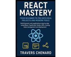 Omslag van React Mastery From Beginner to Pro with Real Projects and Modern Tools