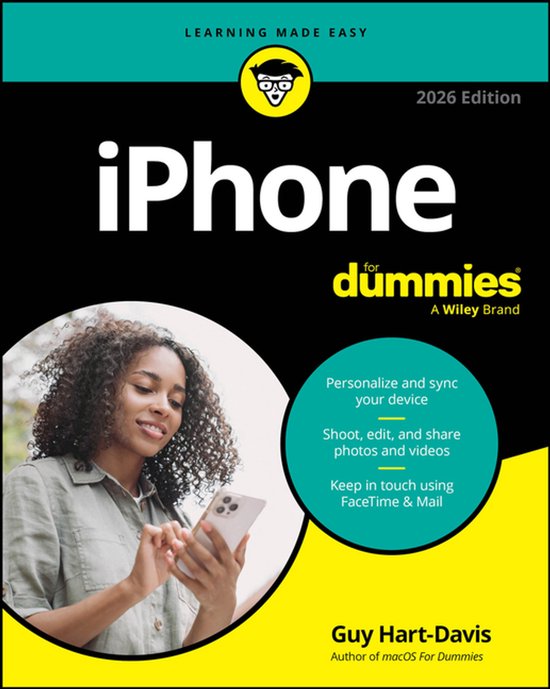 iPhone For Dummies, 2026 Edition - cover
