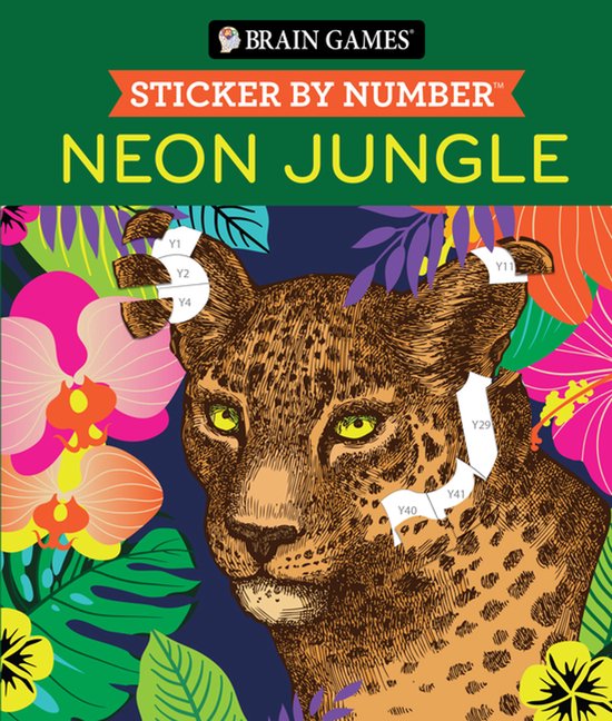 Brain Games - Sticker by Number- Brain Games - Sticker by Nu ... - cover