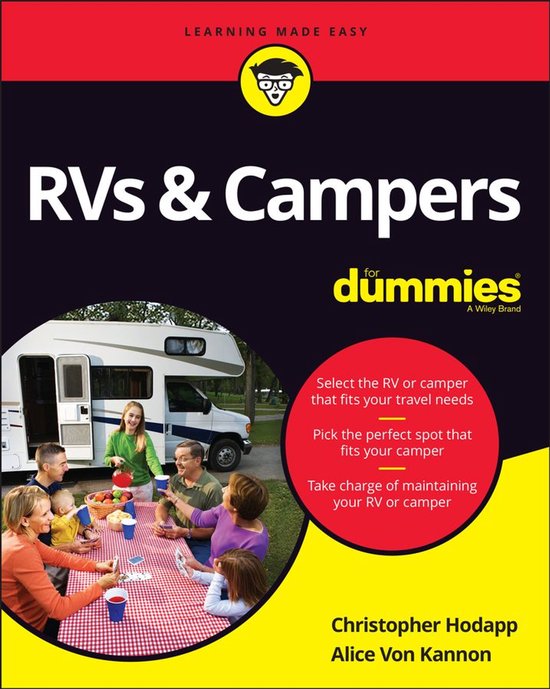 RVs & Campers For Dummies - cover