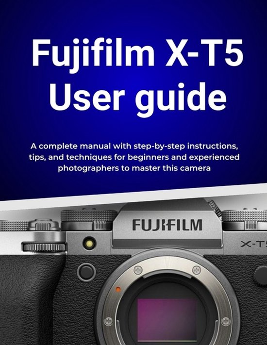 Fujifilm X-T5 User guide - cover