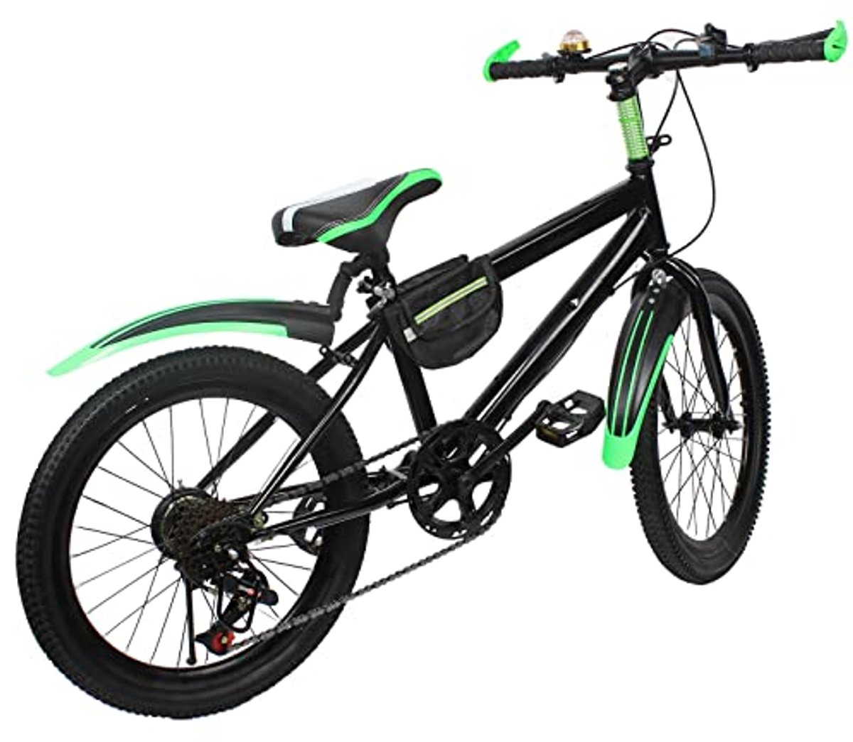 Kinderfiets 20 inch, 7 Versnellingen, MTB Fiets voor Jongens en Meisjes