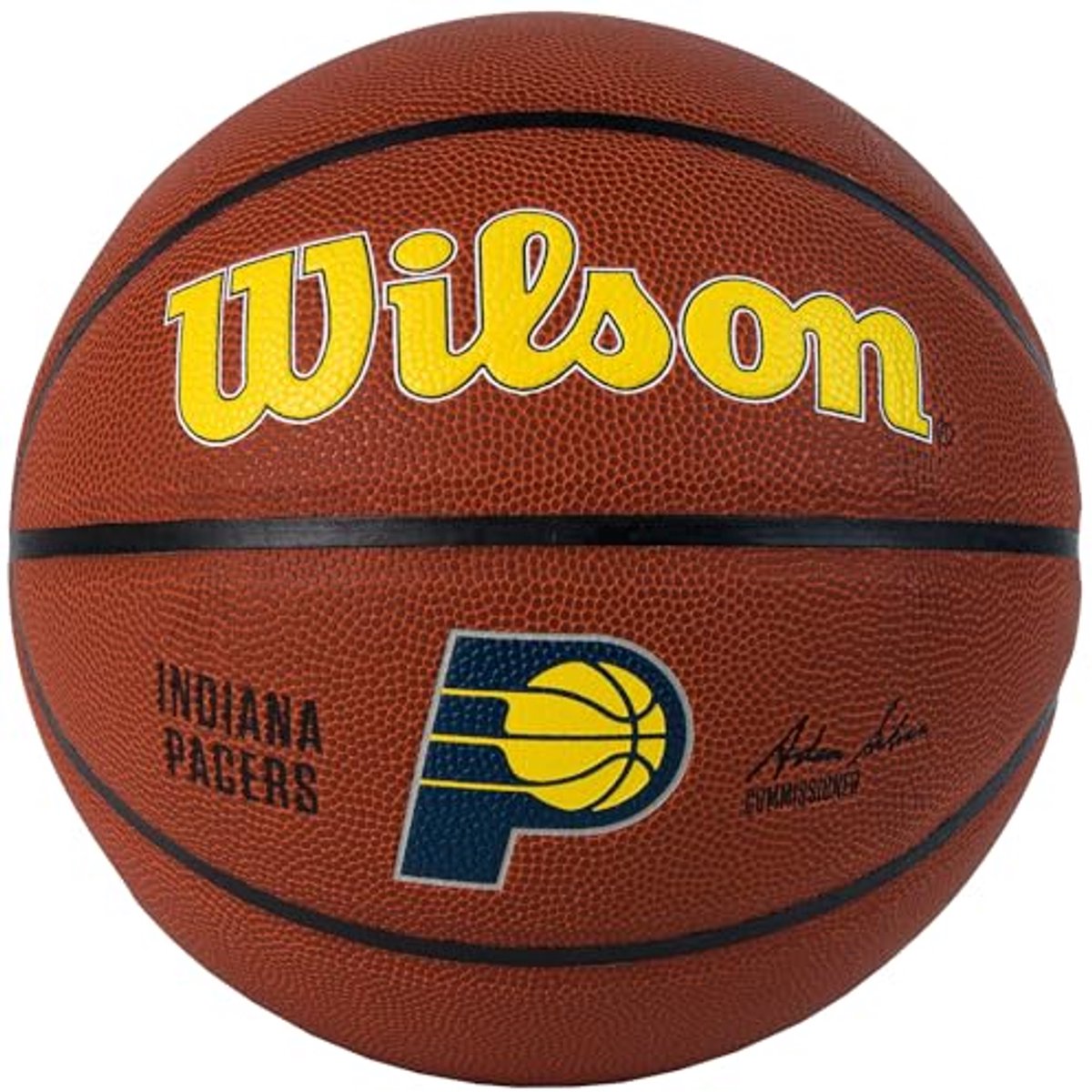 Basketbal Team Alliance Indoor/Outdoor, Leer, Unisex, Maat: 7