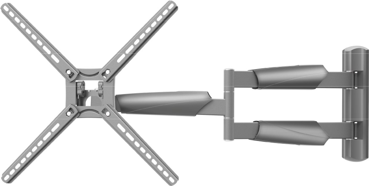 Barkan TV-Muurbeugel voor Buiten - 76 cm Lang & Volledig Beweegbaar - Voor TV's van 13 tot 65 inch