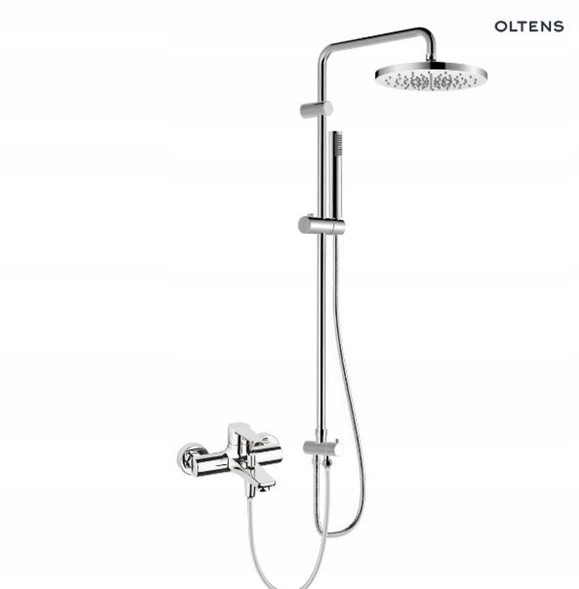 Oltens Jog Douche-badkraan Set Opbouw Chroom