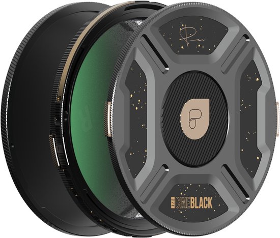 PolarPro - CineBlack [1/2 Density] Filter - Helix MagLock - Camerafilter