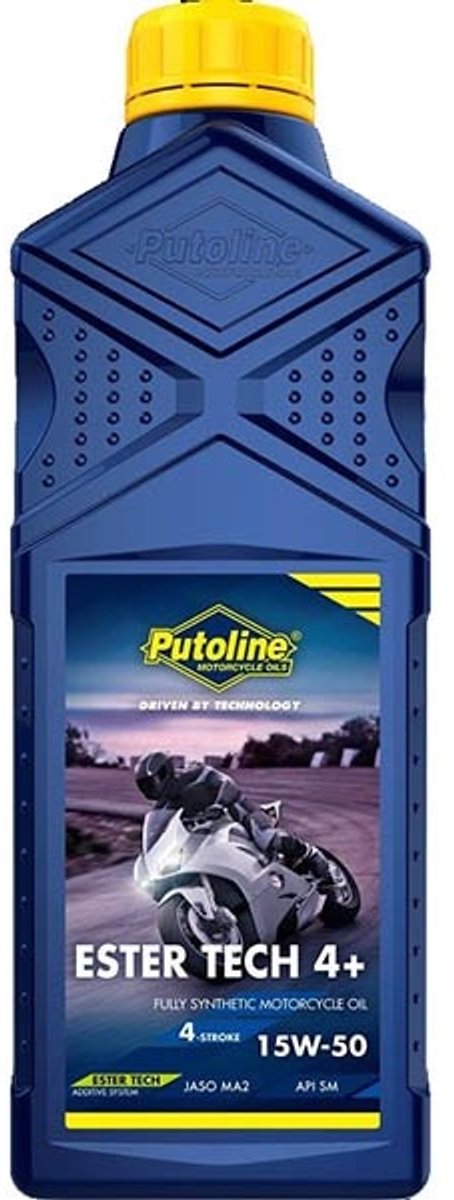 Putoline smeermiddel olie - 15W50 - vol synth. - Ester tech - 1L