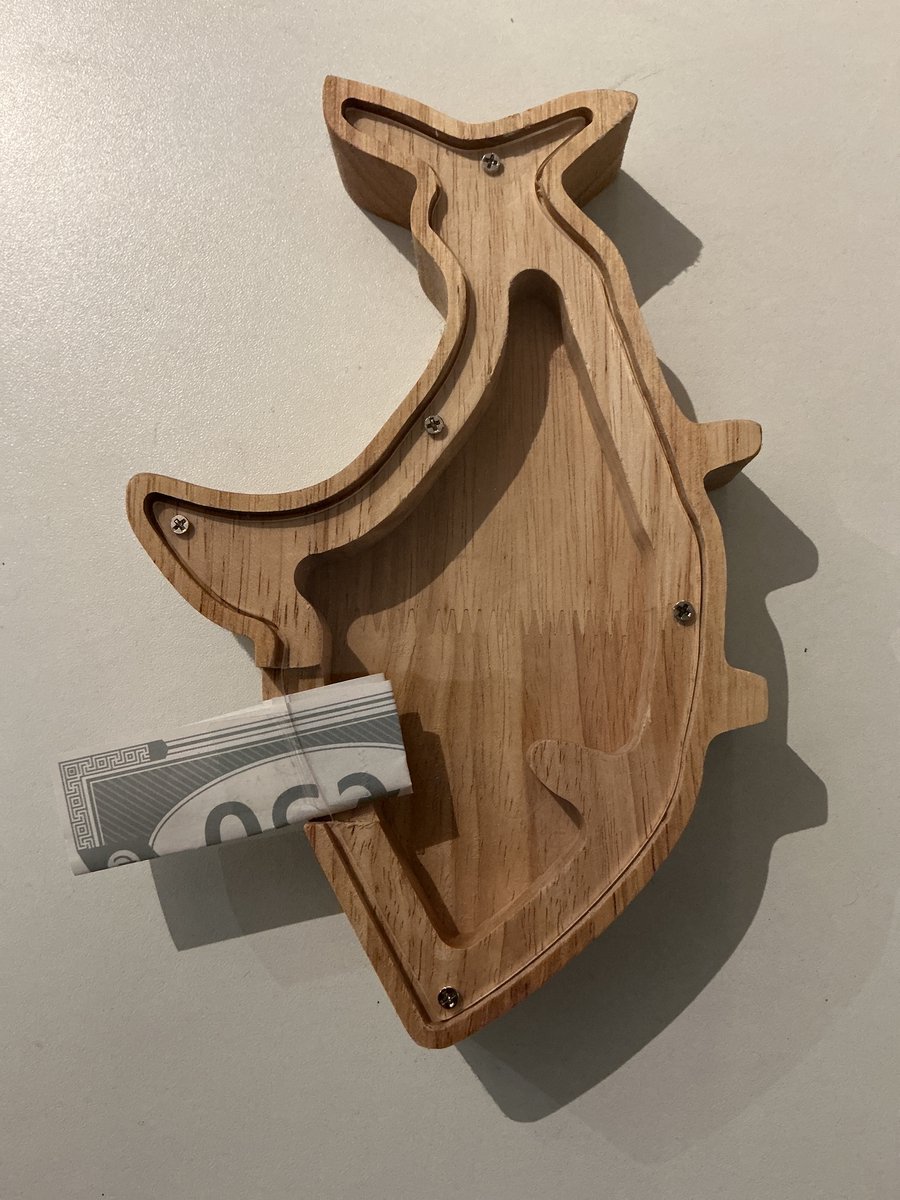 SPAARPOT HOUT HAAI