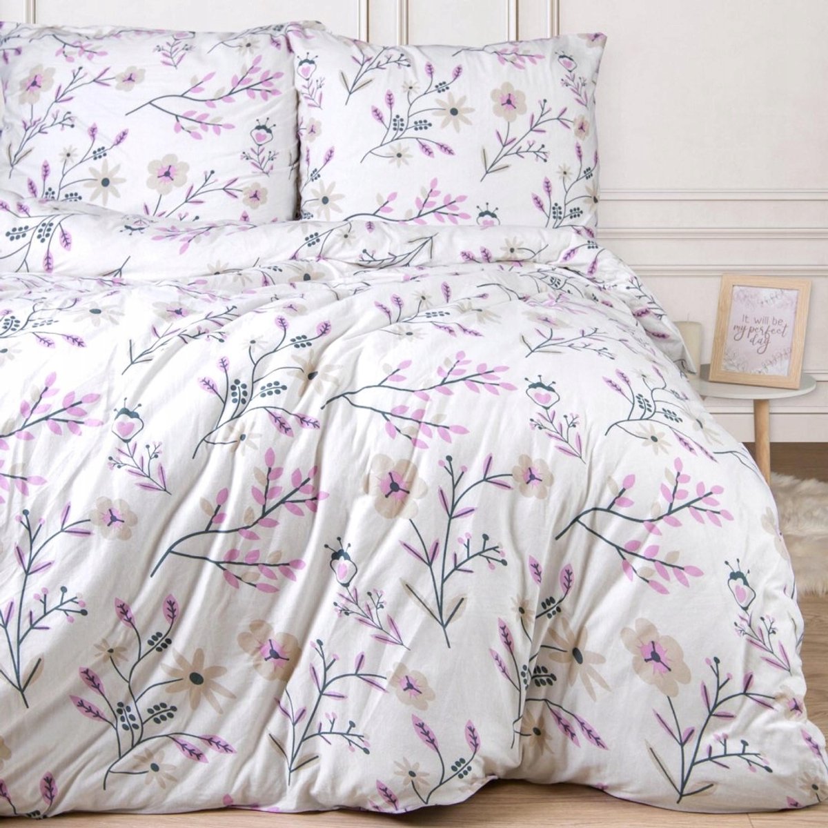 Jersey beddengoed 220x200cm - 100% katoen, OEKO-TEX gecertificeerd