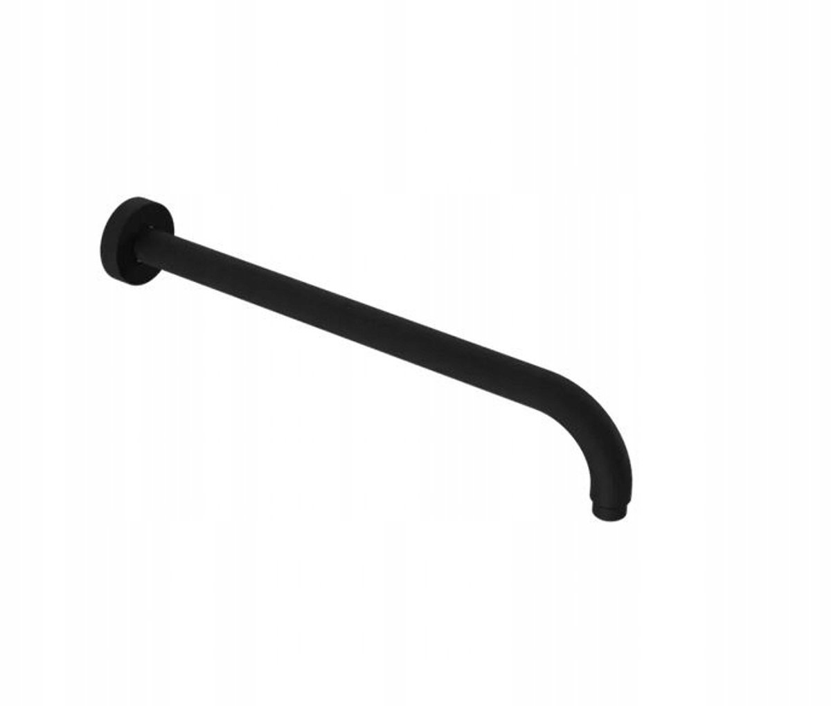 Douchearm Wand 40cm Rond Mat Zwart Excellent AREX.3140BL