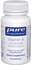 Pure Encapsulations Vitamin A+ Carotenoid Capsules 90 Eenheden Transparant