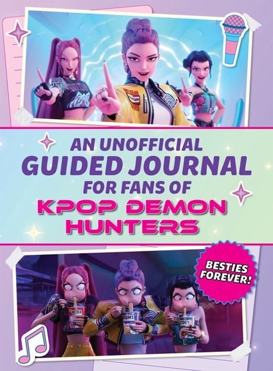 An Unofficial Guided Journal for Fans of Kpop Demon Hunters - cover