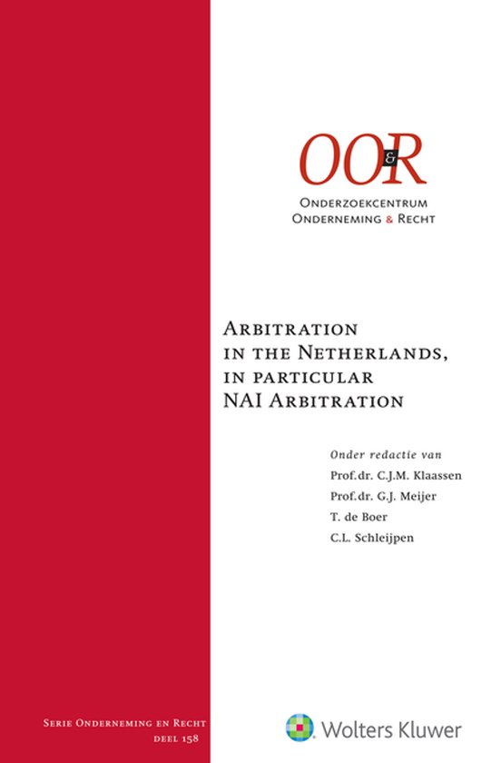 Arbitration in the Netherlands, in Particular NAI Arbitratio ... - cover
