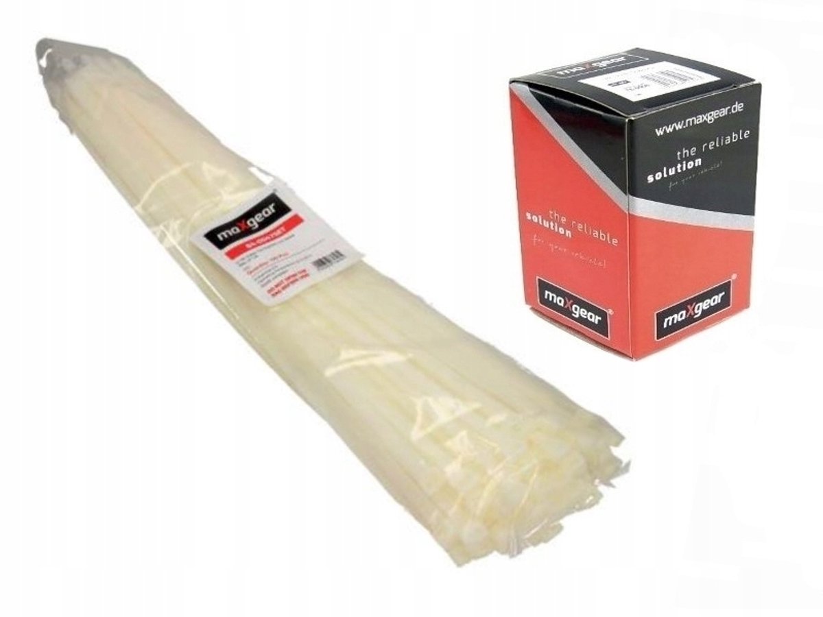 Tie-wraps 9x550mm Wit 10 Stuks - Extra Dik