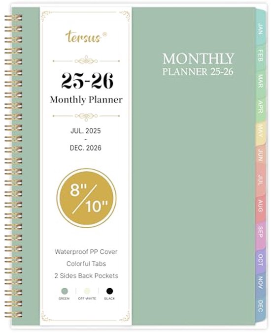Maandplanner voor Geen jaartal kopen? Kijk snel