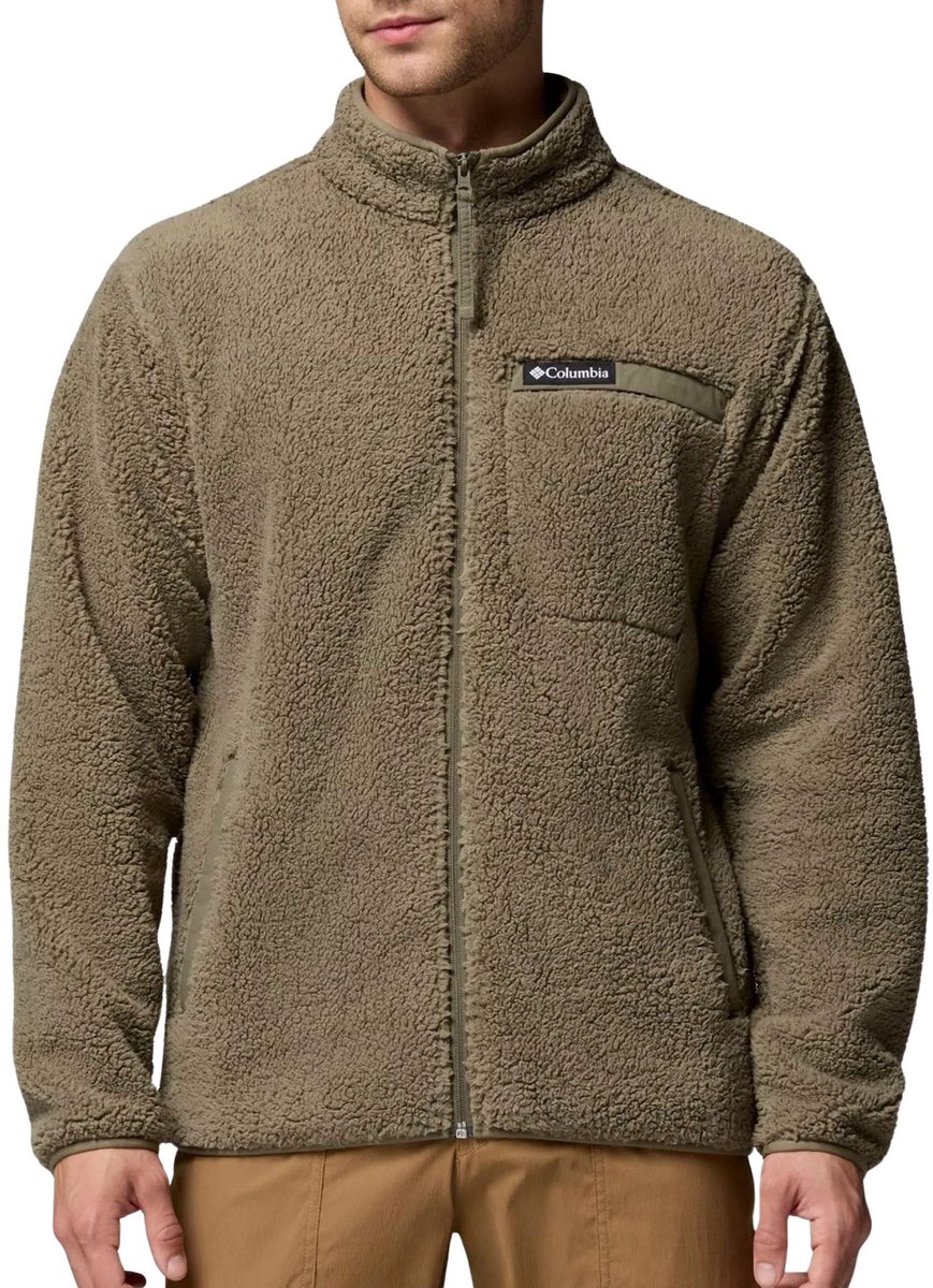 Columbia Rugged Ridge High Pile Fleecejack Heren Bruin