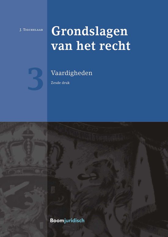 Boom Juridische studieboeken - Grondslagen van het recht 3 V ... - cover