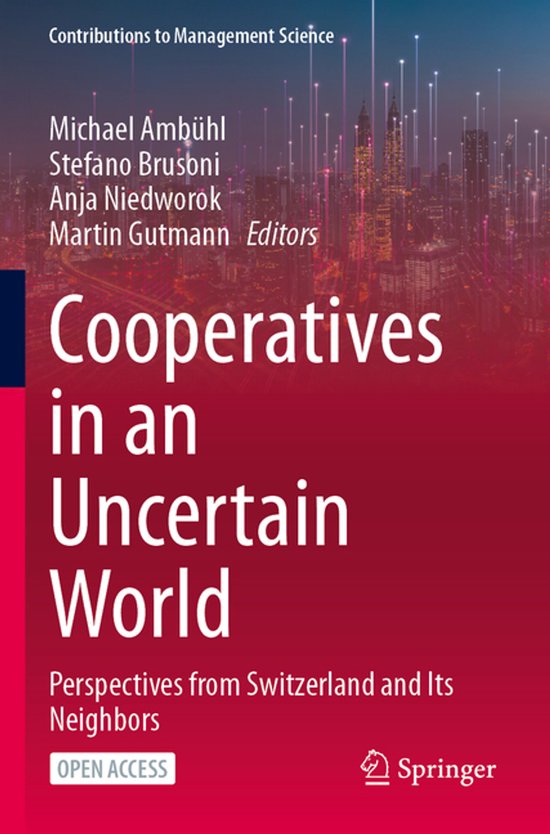 Contributions to Management Science- Cooperatives in an Unce ... - cover