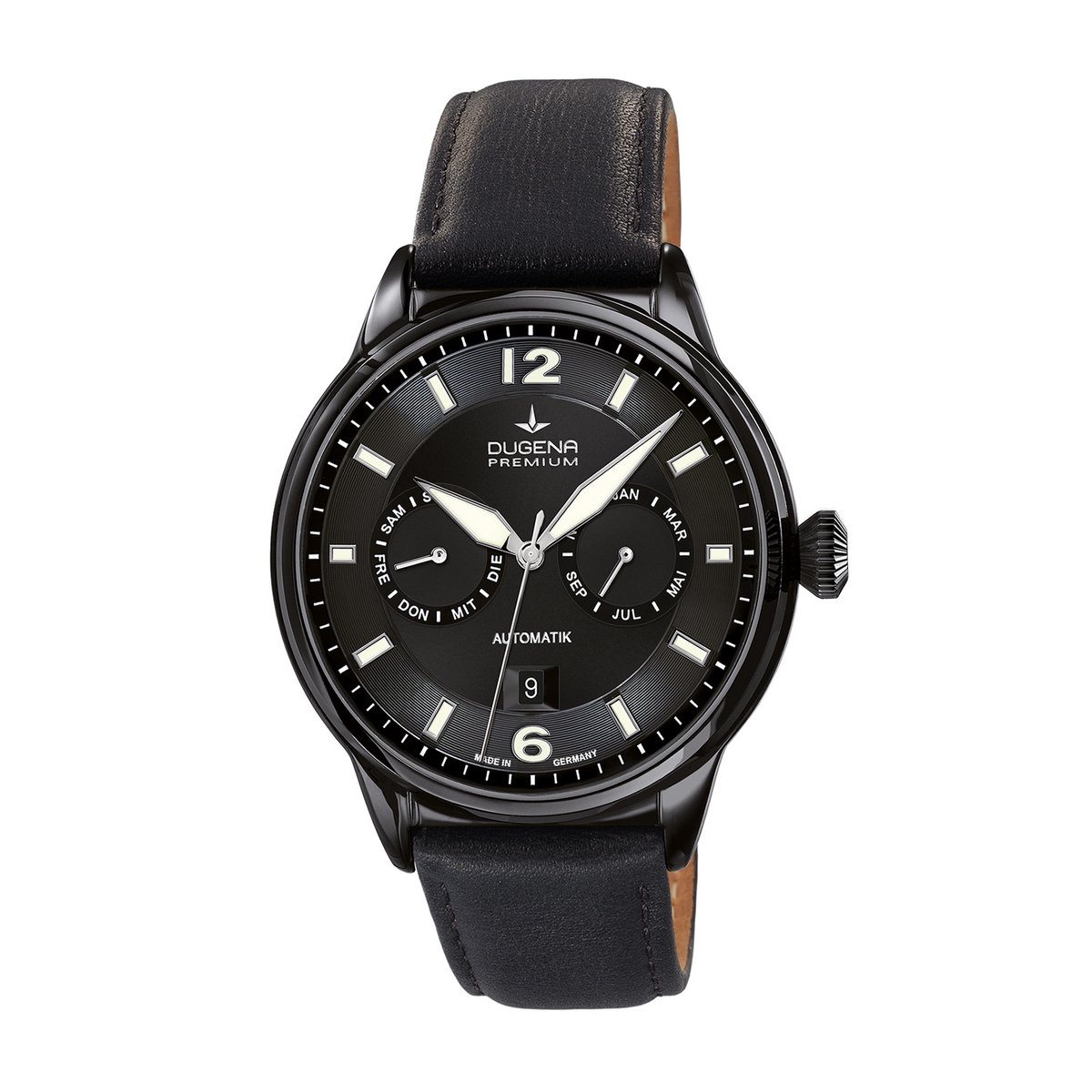 Dugena - 7000305 - Polshorloge - Heren - Automatisch - Kappa 2 Kalender