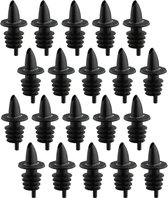 30 stuks laboratorium rubberen stop laboratoriumdop reageerbuis mond laboratoriumdop conische witte rubberen stop voor laboratoriumgereedschap