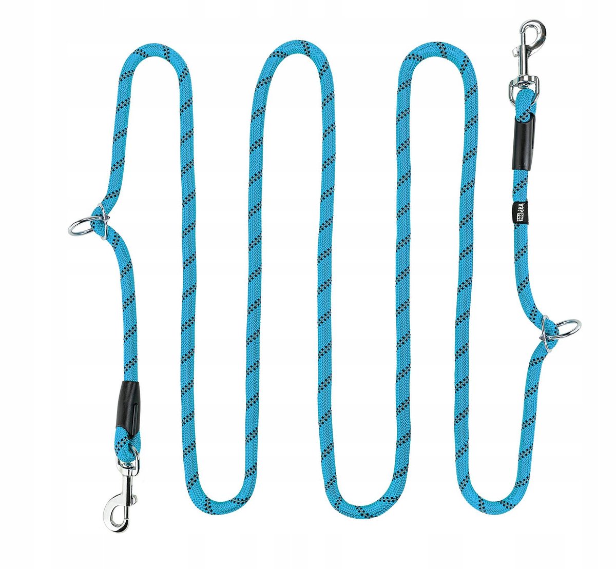 Verstelbare Hondensnoer Link M Blauw - 3m