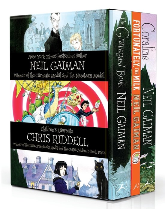 Neil Gaiman & Chris Riddell x3 Box Set - cover